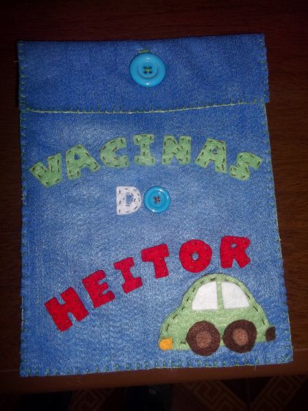 Porta Cartão de Vacina